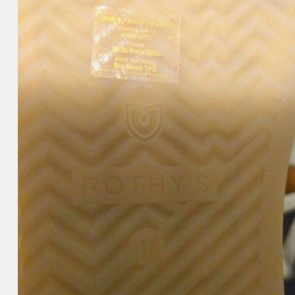 Rothy's "The Lace Up" Sneaker in Gray In Perfect Preowned Condition - Picture 10 of 10